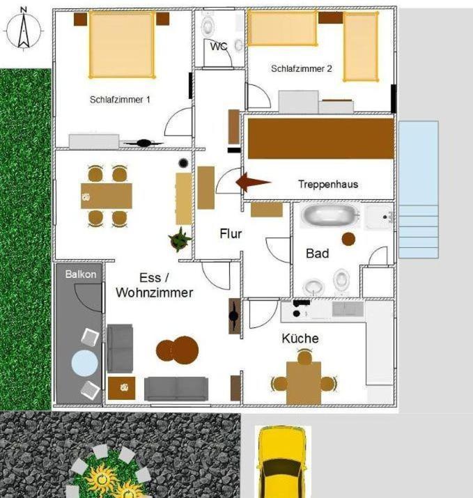 Ferienwohnung Odenwaldblick Momlingen Εξωτερικό φωτογραφία